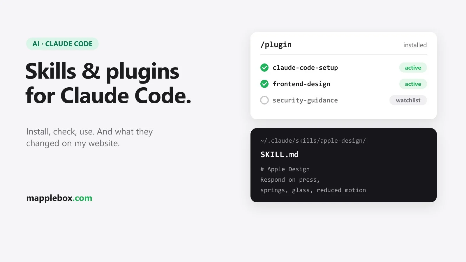 How to install Claude Code skills and plugins