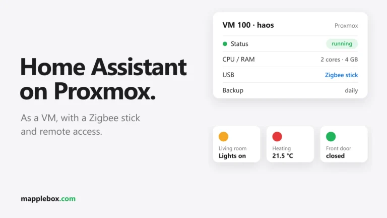 Home Assistant on Proxmox: Install HAOS as a VM Step by Step