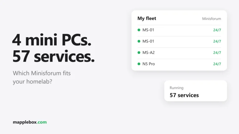 Mini PC for Homelab: Which Minisforum Fits Your Setup