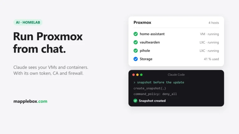 Proxmox in Claude: Manage Your Hosts from Chat with a Self-Hosted MCP Server