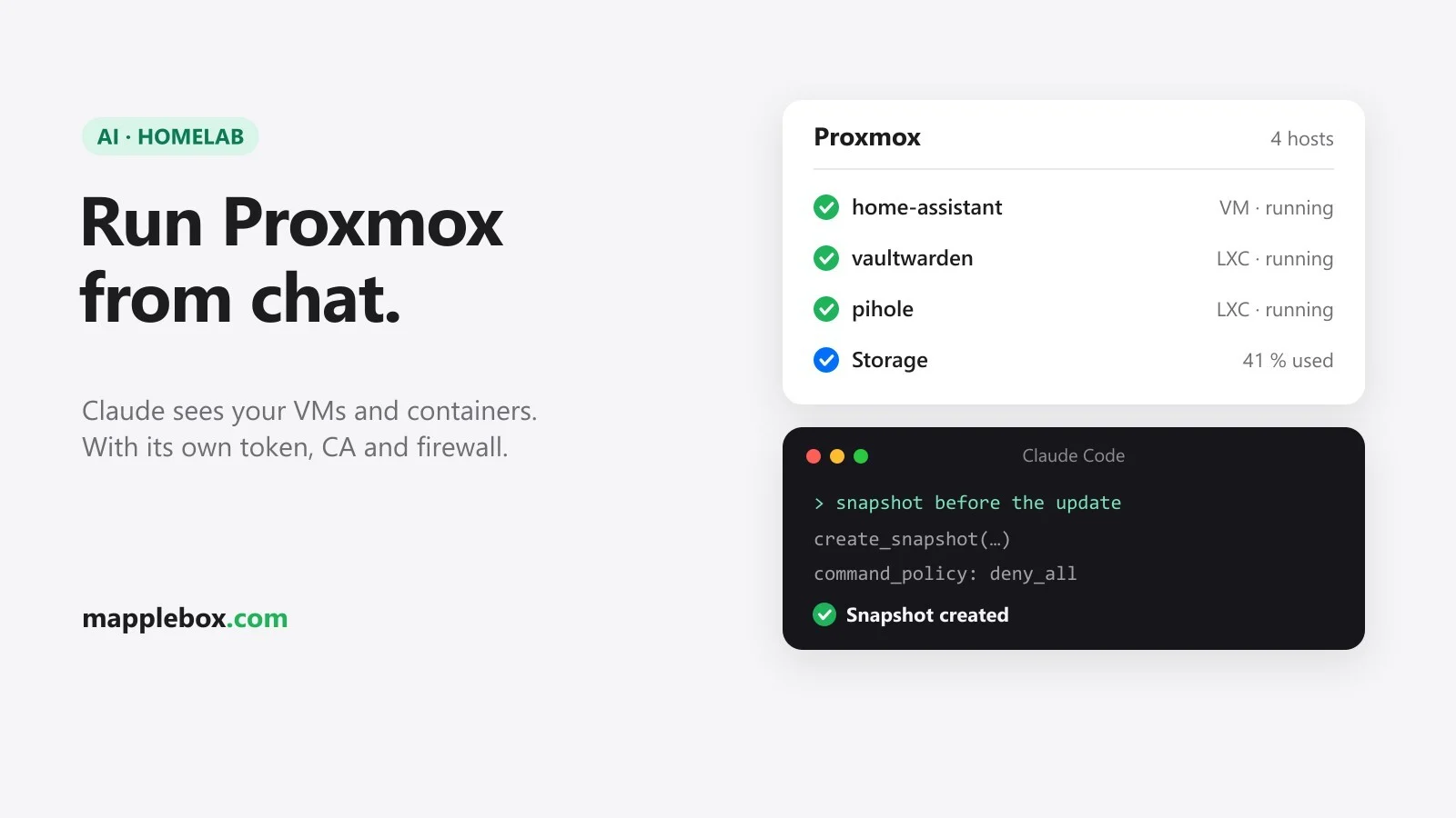 Proxmox in Claude: Manage Your Hosts from Chat with a Self-Hosted MCP Server